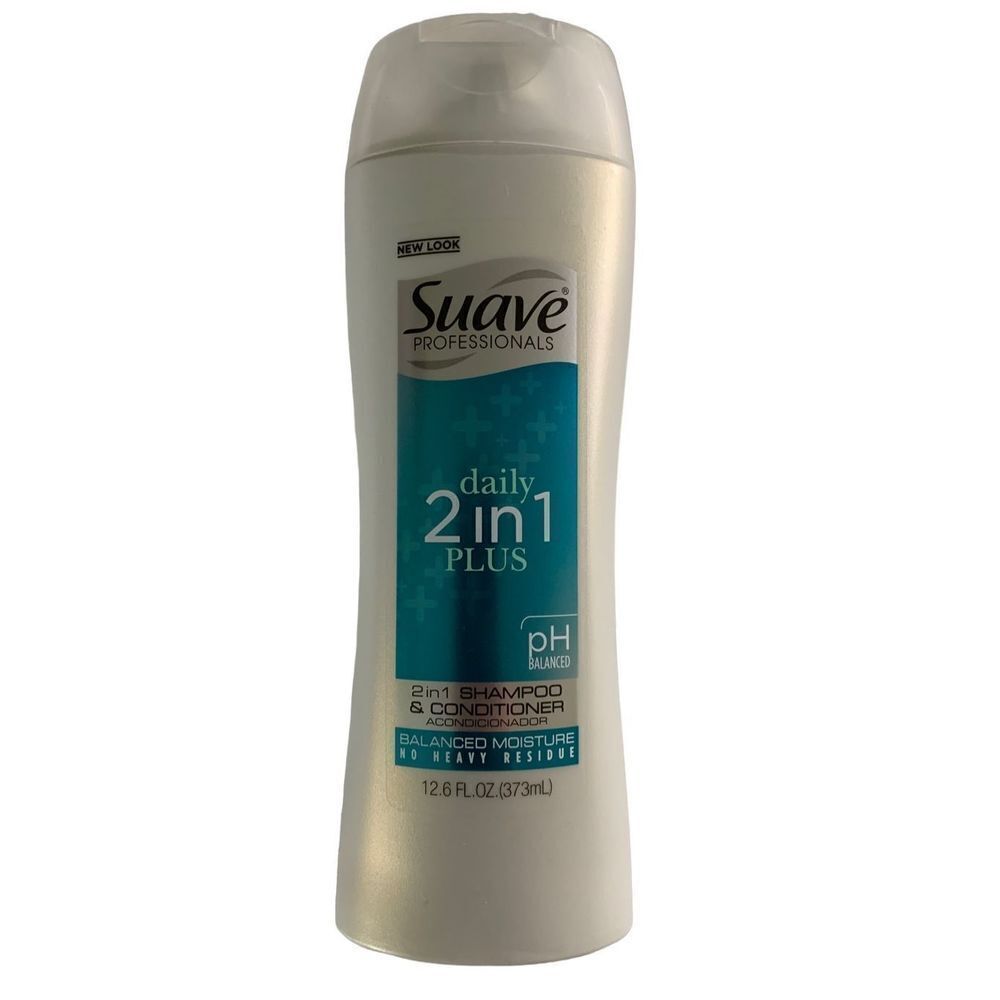 Suave Professionals Daily 2 in 1 Plus shampoo and conditioner NEW
